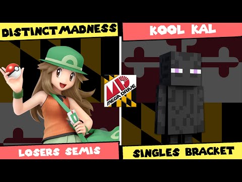 Mega Drive #80: Losers Semis - DistinctMadness (Pokémon Trainer) Vs Kool Kal (Steve) SSBU Singles
