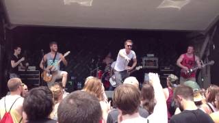 The Rebuilt Machine - Drama Queen @ Vans Warped Tour Virginia Beach  VA 7/9/13