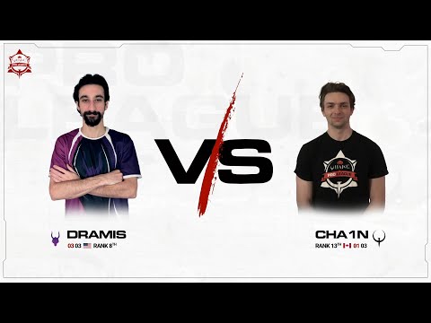 dramiS vs cha1n  - Quake Pro League - Week 9
