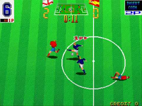 [ARCADE/COIN-OP] Football Champ (MAME) - Longplay : one credit, medium difficulty (Part 1 of 2)