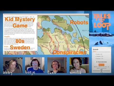 Tales From The Loop Campaign | Ep. 1 | The Super Secret Helper Squad...a Supernatural 80’s Mystery