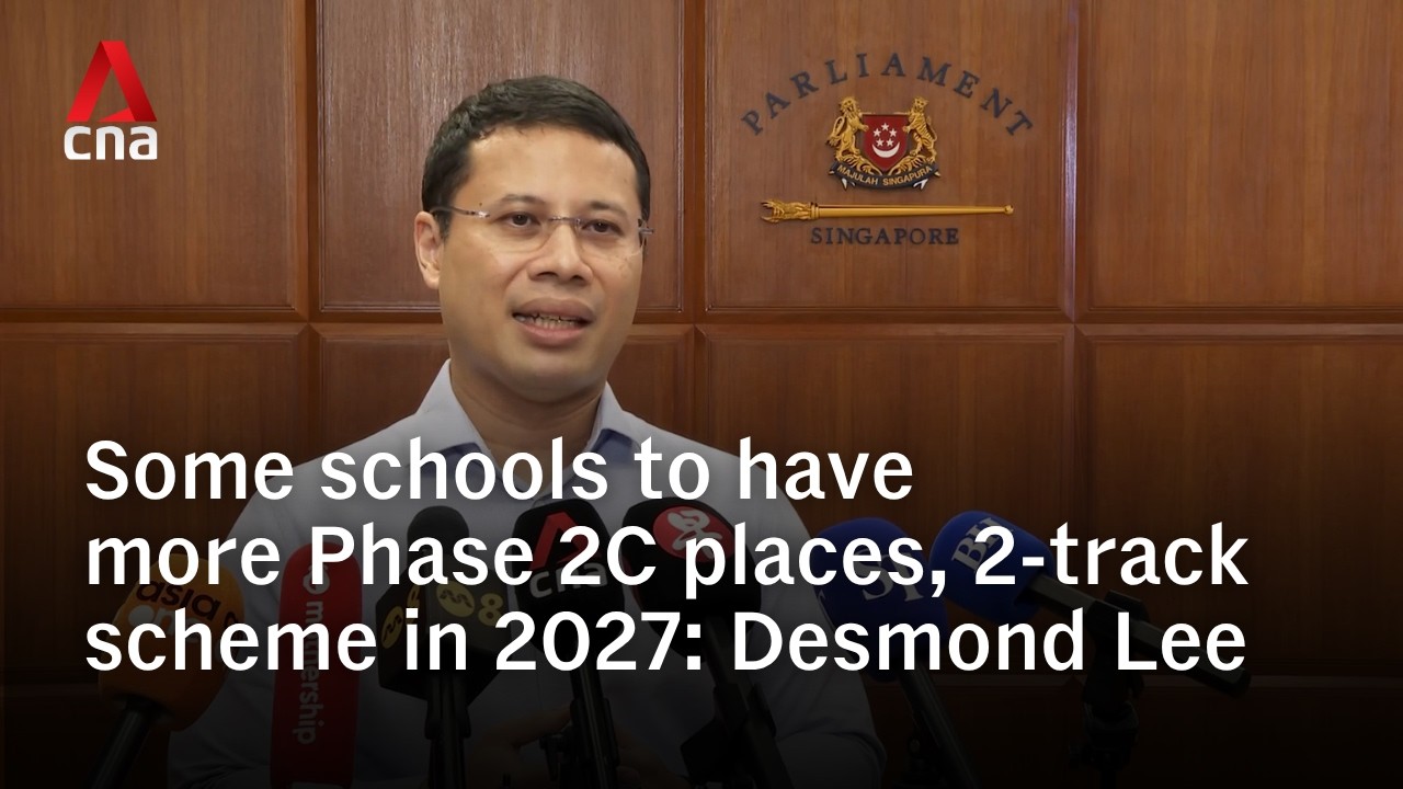 Singapore increases reserved school places, introduces two-track enrollment for Phase 2C
