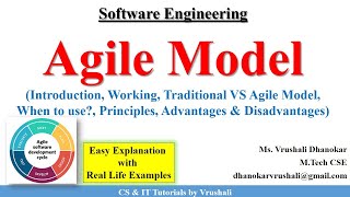 SE 11 :  Agile Model | Complete Explanation with Examples | Waterfall VS Agile Model