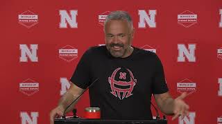 Nebraska Football: Matt Rhule on Dylan Raiola's preparation and more