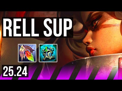 RELL & Brand vs THRESH & Tristana (SUP) | KR Grandmaster | 25.24