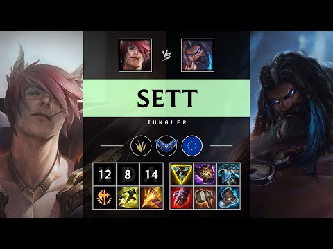 Sett Jungle vs Udyr - EUW Diamond Patch 25.18