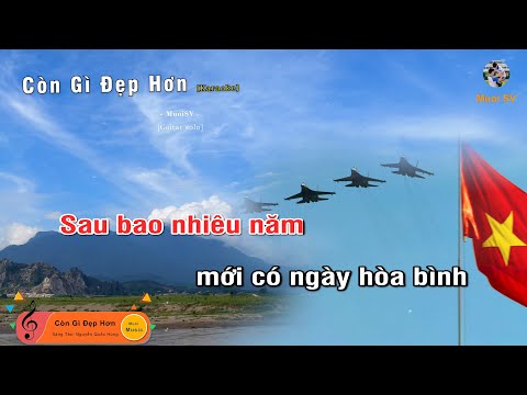 CÒN GÌ ĐẸP HƠN - NGUYỄN HÙNG, MƯA ĐỎ OST (Guitar beat solo karaoke), Muoi Music | Muối SV