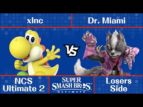 Ultimate Singles - xlnc (Yoshi) vs Dr. Miami (Wolf) - NCS Ultimate 2