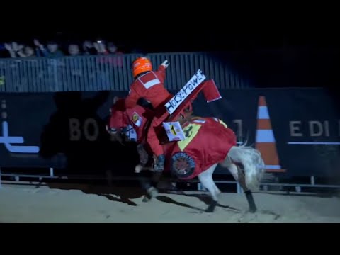 Gina Schumacher rides the 'Prancing Horse'