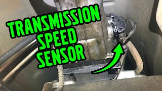 1999-2006 GMC Sierra, Transmission Speed Sensor Removal