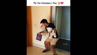 Single Boy Valentine day Status// Me on Valentines