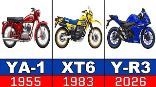 Yamaha Motorcycle Models From 1955 to 2026