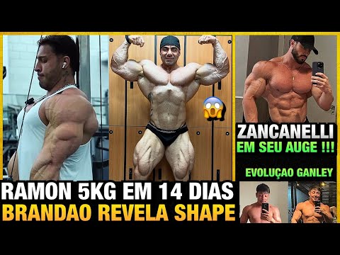 RAMON ENORMOUS: GAINED 5KG LEAN IN 14 DAYS + BRANDÃO'S CURRENT SHAPE REVEALED + ZANCA, GANLEY AND...