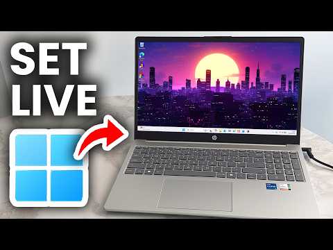 How To Set Live Wallpaper In Windows 11 - Animated/Moving