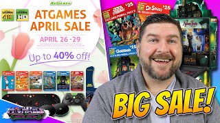 AtGames Big April Sale Discounted AtGames Legends Pinball 4KP Game Packs