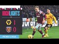Wolverhampton Wanderers 1-0 West Ham | Premier League Highlights