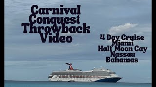 Carnival Conquest Throwback Cruise