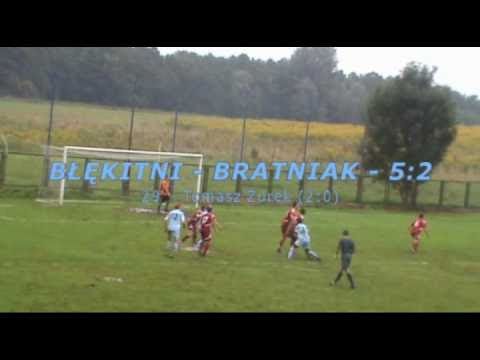 BŁĘKITNI MODLNICA - BRATNIAK KRAKÓW - 5:2 (bramka na 2:0 Tomasz Żurek)