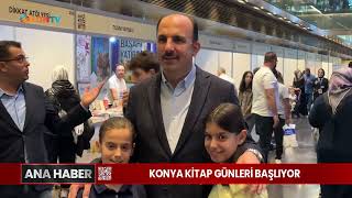 KONYA KİTAP GÜNLERİ BAŞLIYOR