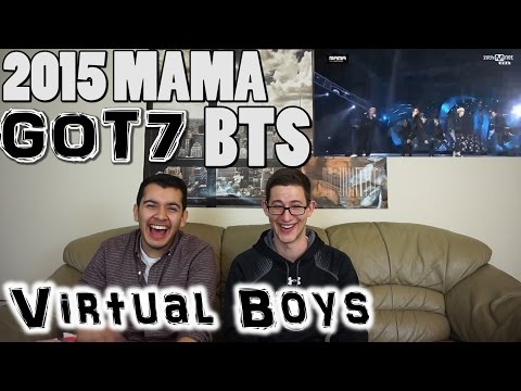 2015 MAMA GOT7 BTS Virtual Boys If You Do Reaction