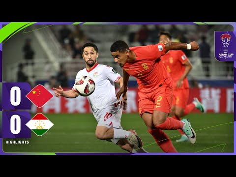 China 0-0 Tajikistan