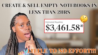 HOW TO ACTUALLY MAKE MONEY SELLING LOW CONTENT BOOKS WITH 0 EXPERIENCE| STEP-BY STEP TUTORIAL