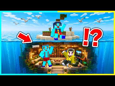 無人島サバイバルでママだけ雑魚すぎマインクラフト！サボりまくれ　【まいくら / マインクラフト】