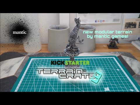 @manticgames Terrain Crate 3 review, perfect terrain for kings of war, fire fight, Warhammer