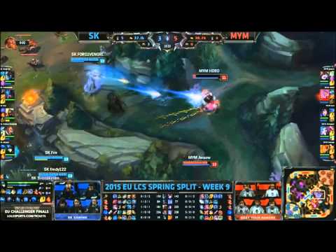 SK Gaming vs Meet Your Makers - HIGHLIGHTS - EU LCS Spring 2015 - W9D1 - Season 2015 - LoL