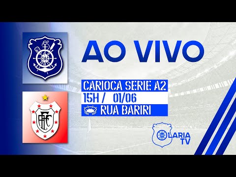 OLARIA x AMERICANO AO VIVO | Campeonato Carioca Série A2 2022