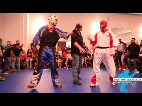 2015 Pan American Intls Jason Grenier v Legend Mens Sparring
