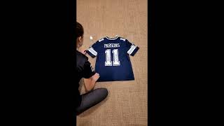 How to Fold a Football Jersey