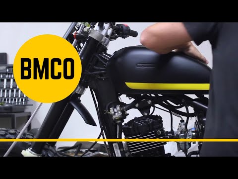 Born New Tracker 125 - Scrambler Motorcycle modification