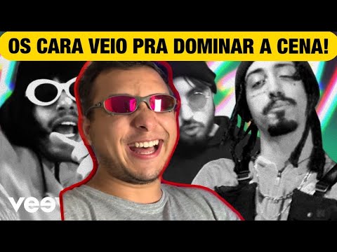 REACT 🔥 LUCAS HYPE x YUNG LIXO x LUVI - Naná Gang