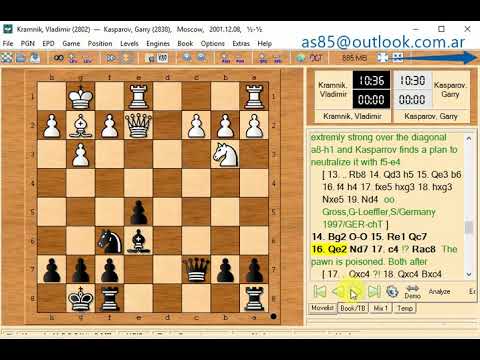 Garry kasparov and kramnik vladimir 2001 12 08 moscow  ==  a590