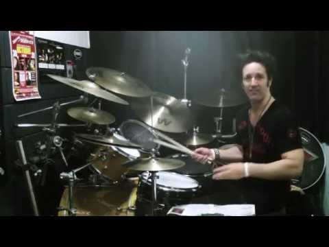 Glen Sobel- How to fake double bass- lesson