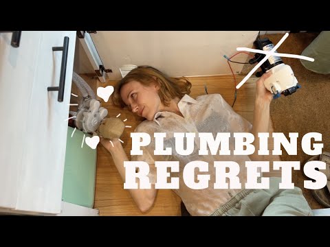 Whale Foot Pump Install & WHY ELECTRIC PUMPS SUCK for #vanlife (my opinion)