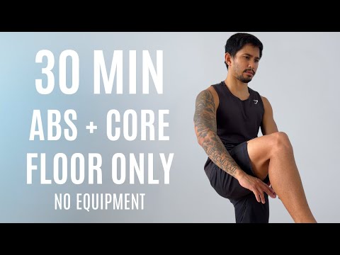 30 MIN ABS & CORE WORKOUT 🔥 Floor Only | No Equipment | At Home