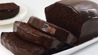 Rich And Moist Chocolate Loaf Cake So Easy To Make