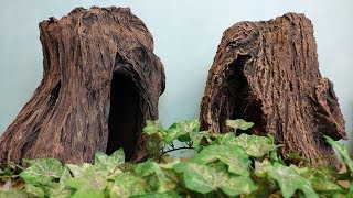 Fake Bark Made  2 Different Ways Part 1