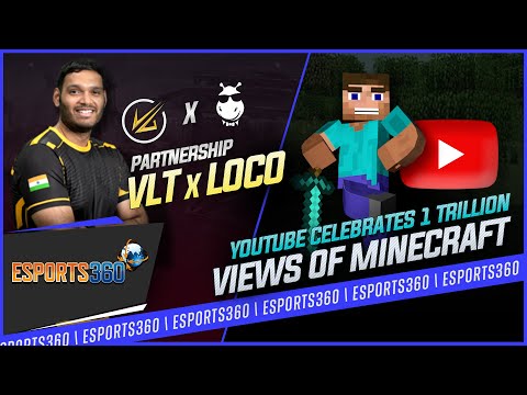 NODWIN Gaming - @VELOCITYGAMING01  Partners with LOCO, Special montage on 1 Trillion Minecraft views | Esports 360