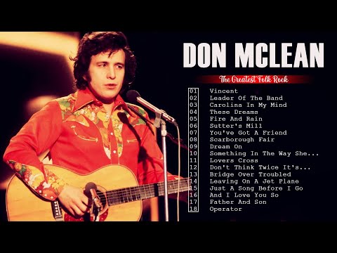 Don Mclean  - Don Mclean Greatest Hits Full Album 2022