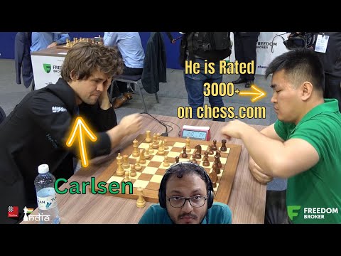 Magnus Carlsen takes on 3000+ rated on chess.com GM Tsydypov | Commentary by Sagar