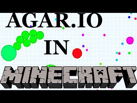 Agar.io in Minecraft - Testing
