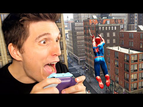 Mit SPIDERMAN durch die Stadt fliegen! | Spiderman Remastered