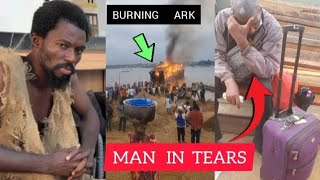 🔥Ebo Panic: Ark Burned as Liberian Man Cries LIVE After Reaching Ghana