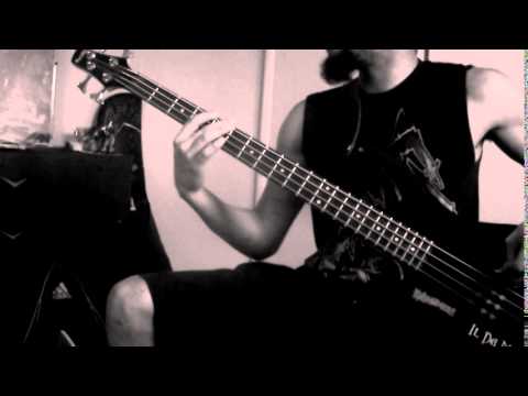 Septycal Gorge - Anabasis/Paralysis demo bass cover