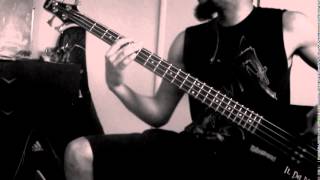 Septycal Gorge - Anabasis/Paralysis demo bass cover