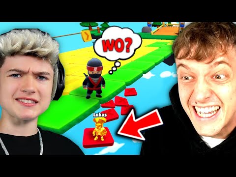 Ich PRANKE IHN mit 9999 IQ VERSTECK in HIDE AND SEEK! 🤣 in Stumble Guys!