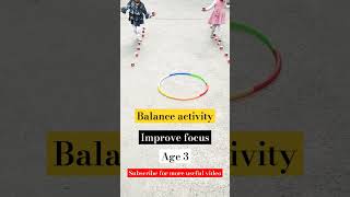 #balance activity#activity for nursery class#outdoors #shortsfeed #ytshorts #viral